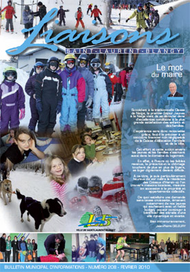 Bulletin municipal N°208 - février 2010.