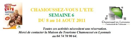 Chamoussez-vous l'été !
