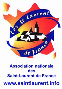 Le logo des Saint-Laurent de France sur un autocollant.