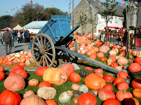 Fête de la citrouille à saint-Laurent (Creuse)