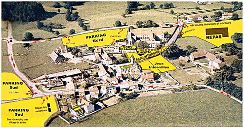 Plan prévisionnel des installations du site Plan prévisionnel des installations du site