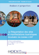 La fréquentation des sites et manifestations touristiques