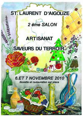 2° salon - Artisanat et Saveurs du terroir -  Saint-Laurent-d'Aigouze (30)