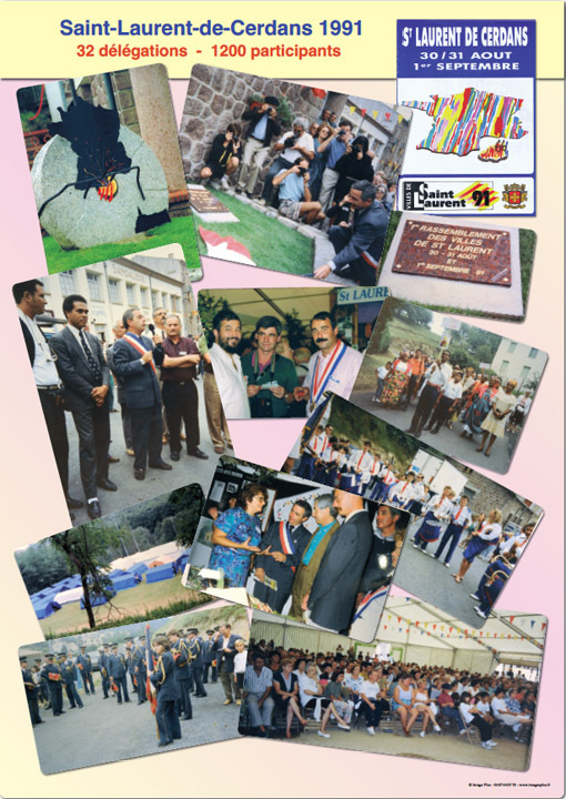 Affiches des rassemblements 1991 à 2013 Affiches des rassemblements 1991 à 2013