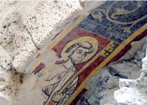 Peinture médiévale : saint Pierre