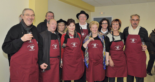 Confrérie de la tête de veaux le 28 novembre 2011 © photo Yvan Marcou Confrérie de la tête de veaux le 28 novembre 2011 © photo Yvan Marcou