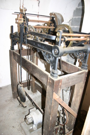 Le mécanisme de l'ancienne horloge Le mécanisme de l'ancienne horloge