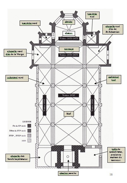 L'église Saint Laurent-Saint Germain de Saint-Laurent-des-Eaux L'église Saint Laurent-Saint Germain de Saint-Laurent-des-Eaux
