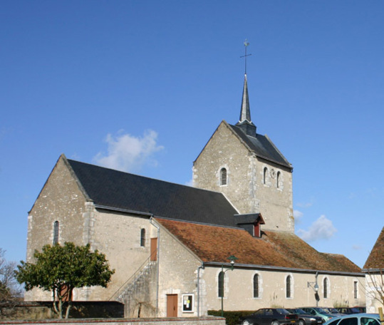 L'église saint Aignan de Nouan sur Loire L'église saint Aignan de Nouan sur Loire