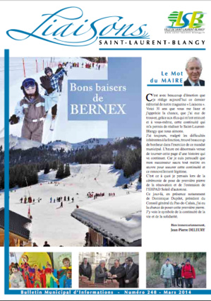Bulletin municipal N°248 - mars 2014 Bulletin municipal N°248 - mars 2014