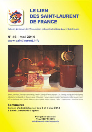 Lien N° 46 - Bulletin de liaison des Saint-Laurent de France Lien N° 46 - Bulletin de liaison des Saint-Laurent de France