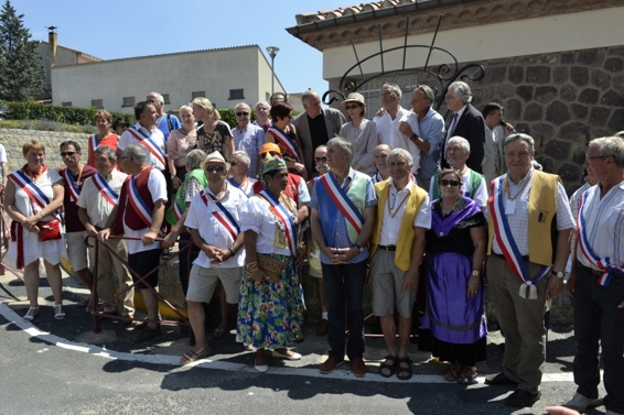 Inauguration de la stèle