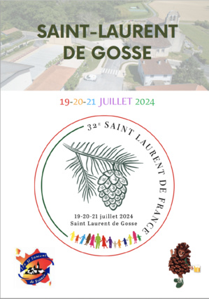 32° Rassemblement - Saint-Laurent-de-Gosse - 19-20-21 juillet 2024 - Deuxième publication 32° Rassemblement - Saint-Laurent-de-Gosse - 19-20-21 juillet 2024 - Deuxième publication