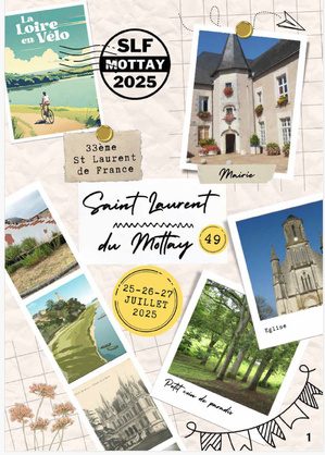 Saint-Laurent-du-Mottay - 33° rassemblement - Information N°1 Saint-Laurent-du-Mottay - 33° rassemblement - Information N°1