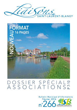 Bulletin muicipal n°266 - février 2016 Bulletin muicipal n°266 - février 2016