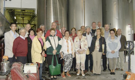 Visite de la cave des Vignerons de Saint-Laurent-de-Carnols