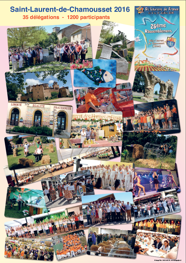 Affiches du 26° rassemblement 2016 - Saint-Laurent-de-Chamousset Affiches du 26° rassemblement 2016 - Saint-Laurent-de-Chamousset